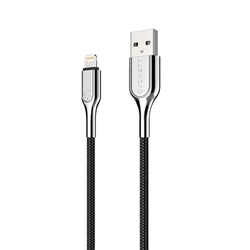 Cygnett Armoured Lightning to USB-A Cable 10 cm - Black