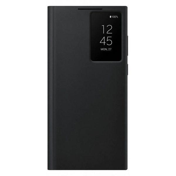 Samsung Galaxy S22 Ultra Smart Clear View Cover - Black
