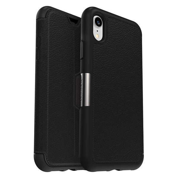 OtterBox Strada Folio Case For Apple iPhone XR - Shadow Black