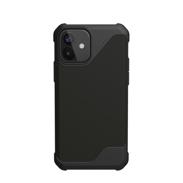 UAG Metropolis LT Case For iPhone 12 mini - Satn Armr Black