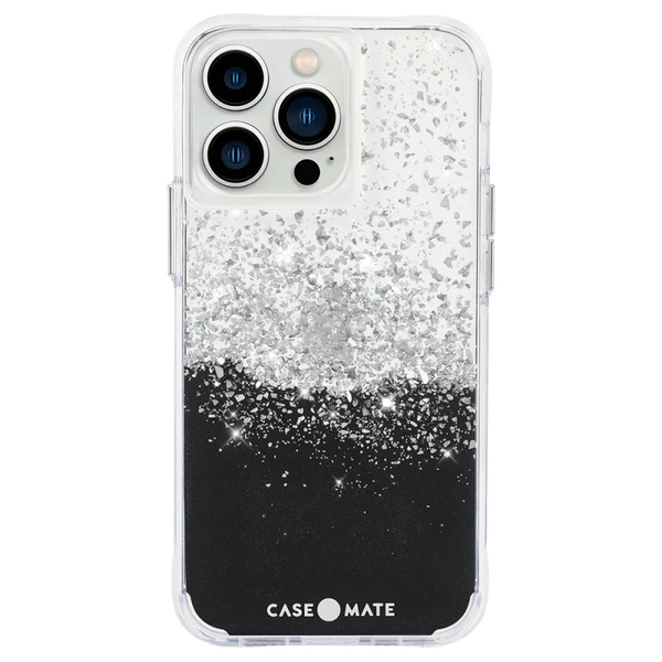 Case-Mate Karat Onyx Case For iPhone 13 Pro Max - Black / White