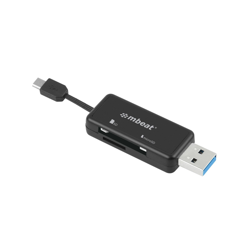 mbeat Ultra Dual USB Reader - Black