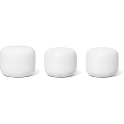 Google Nest WiFi Mesh Router 3 Pack - White