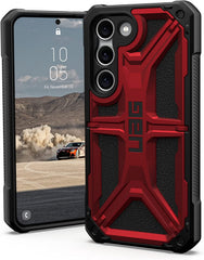 UAG Monarch Case For Samsung Galaxy S23+ - Crimson