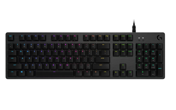 Logitech G512 Carbon Mechanical Gaming Keyboard - GX Brown Tactile