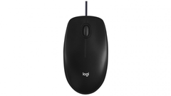 Logitech M90 Optical Wired Mouse - Black