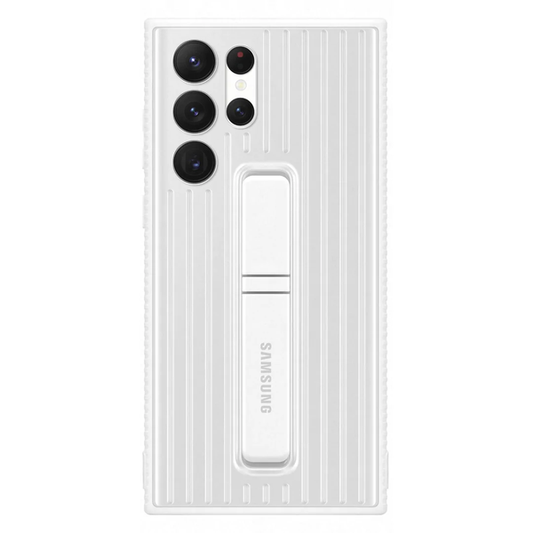 Samsung Galaxy S22 Ultra Protective Standing Cover - White