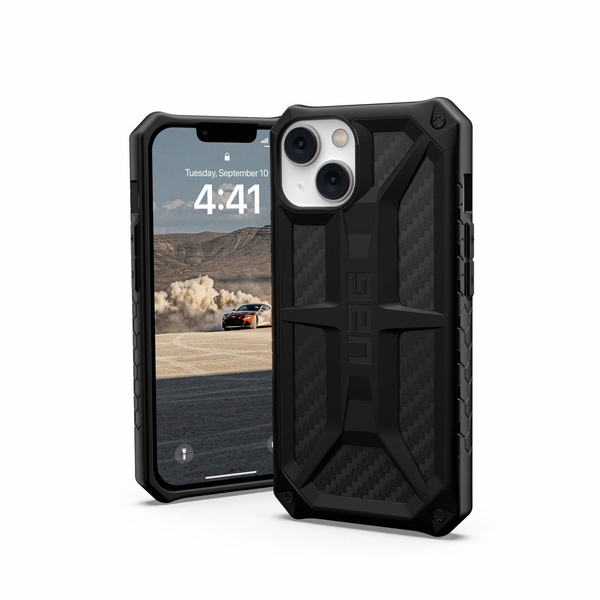 UAG Monarch Case For Apple iPhone 14 - Carbon Fiber