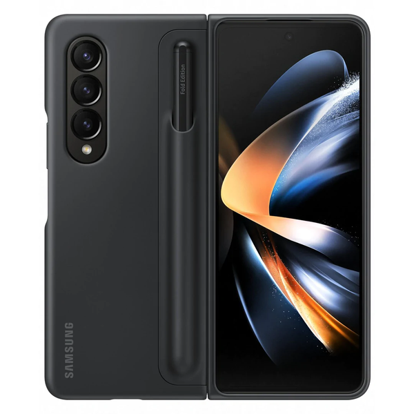 Samsung Standing Cover with Pen For Galaxy Z Fold4 - Black