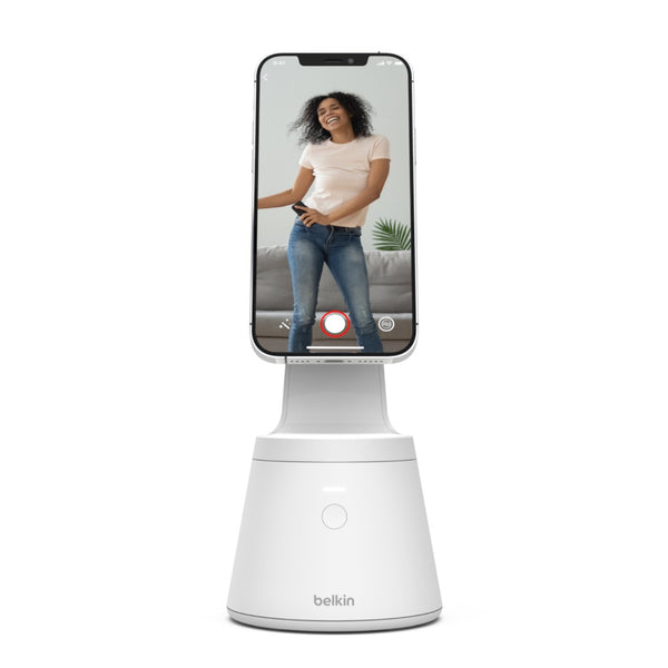 Belkin Magnetic Phone Mount with Face Tracking - White