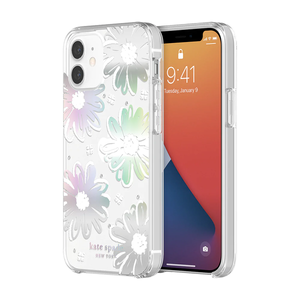 KSNY Hardshell Case For Apple iPhone 12 mini - Daisy Iridescent