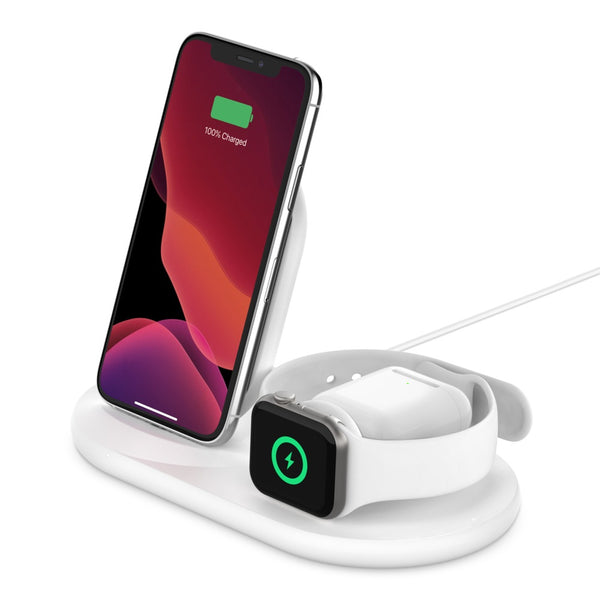 Belkin BOOST CHARGE 3-in-1 Wireless Charger for Apple Devices