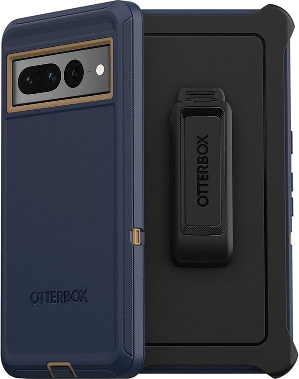 OtterBox Defender Case For Google Pixel 7 Pro - Blue Suede Shoes