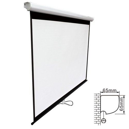 Brateck Projector Standard Auto-lock Manual Projection Screen-108"