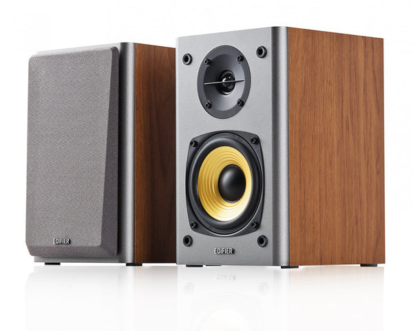 Edifier R1000T4 Ultra-Stylish Active Bookself Speaker - Brown