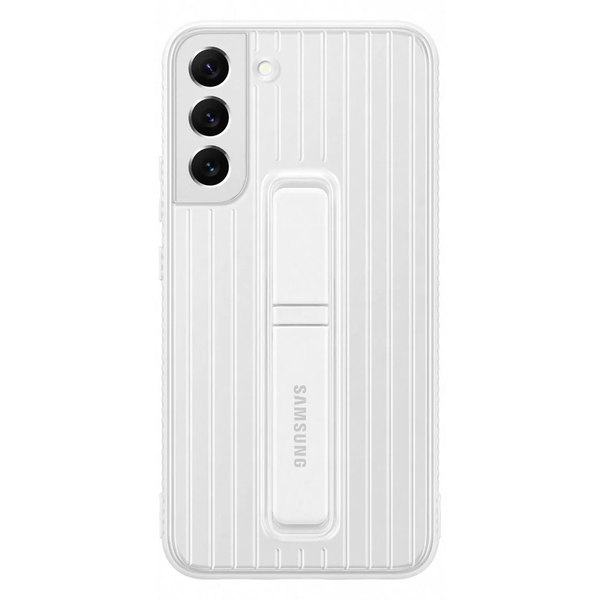 Samsung Galaxy S22+ Protective Standing Cover - White