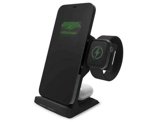 STM Charge Tree Go For Wireless Charger with 20W Wall Plug - Black