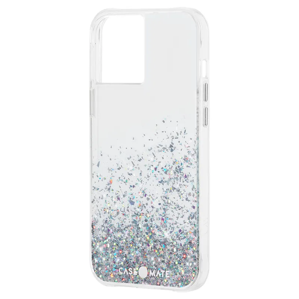 Case-Mate Twinkle Ombre Case For iPhone 12/12 Pro - Clear/Black