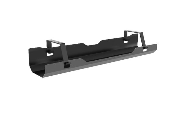 Brateck Under-Desk Cable Management Tray - Black