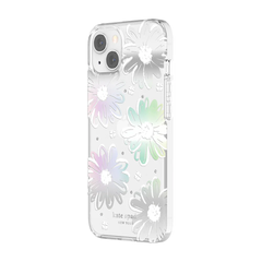 KSNY Protective Hardshell Case For iPhone 13 - Daisy Iridesc