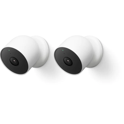 Google Nest Cam (Outdoor or Indoor, Battery) 2 Pack - White