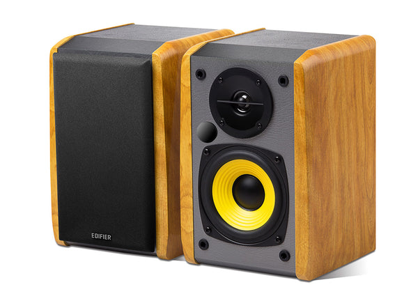 Edifier R1010BT 2.0 Lifestyle Bookshelf Studio Speakers - Brown