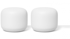 Google Nest WiFi Mesh Router 2 Pack - White