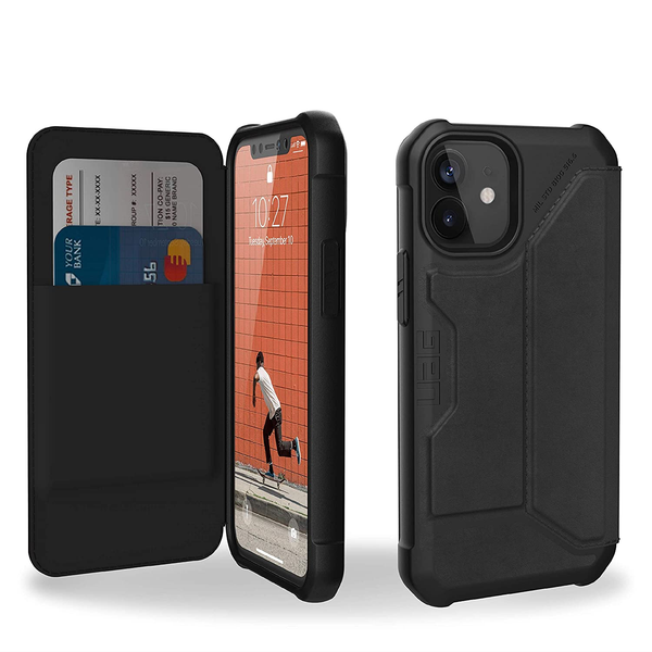 UAG Metropolis Supple Italian Case For iPhone 12 mini - Black