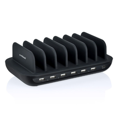 mbeat Gorilla Power 60W 7 Port USB-C & USB Charging Station -Black