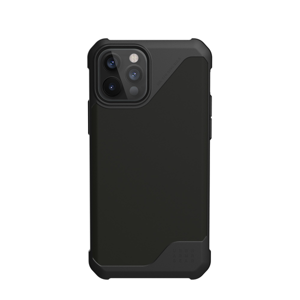 UAG Metropolis LT Case For iPhone 12/12 Pro - Satn Armr Black