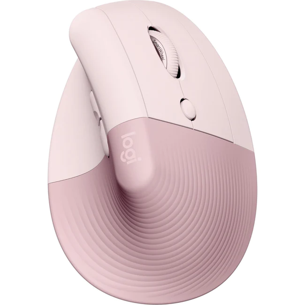 Logitech Lift Vertical Ergonomic Mouse - Rose