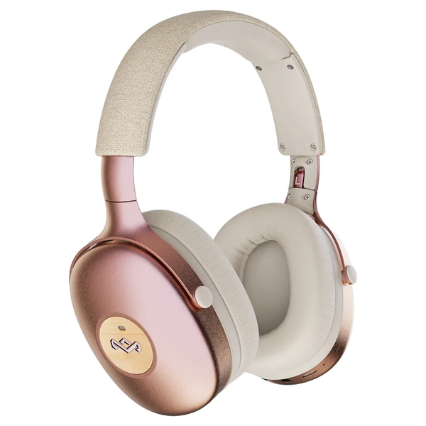 Marley Positive Vibration XL ANC Wireless Headphones - Copper Gold