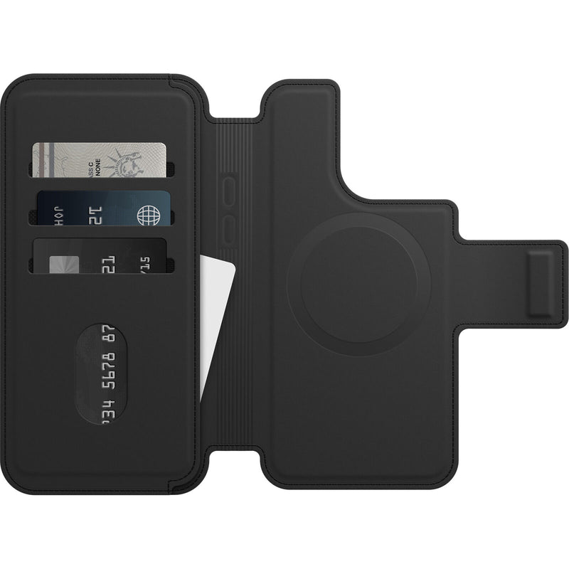 OtterBox Folio MagSafe Case For iPhone 14 Pro Max - Shadow (Black)