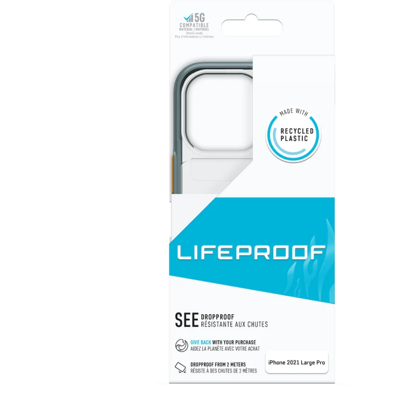 LifeProof SEE Case For Apple iPhone 13 Pro - Zeal Grey