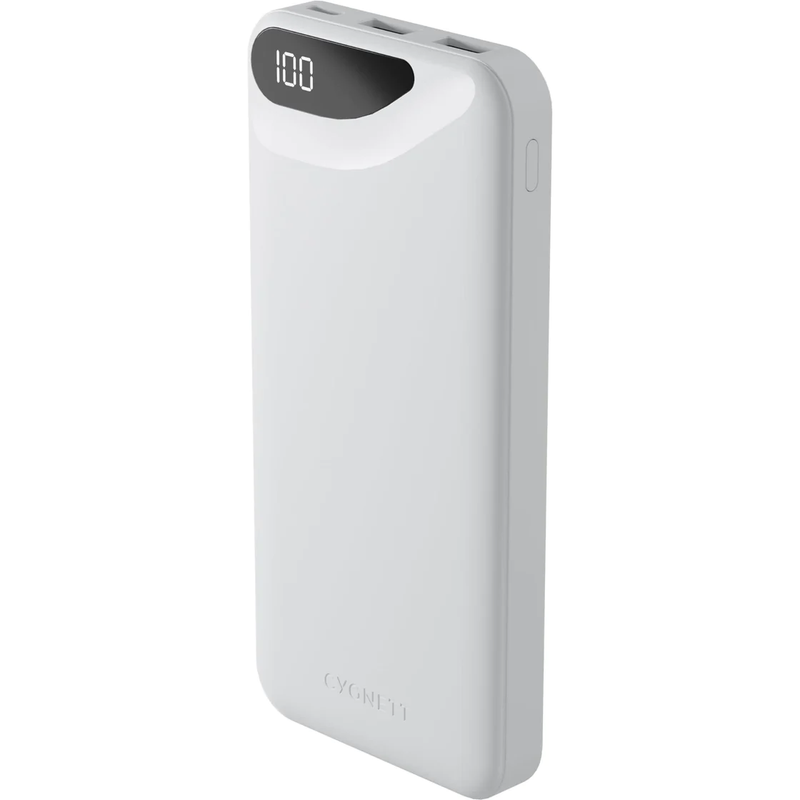 Cygnett ChargeUp Boost 3rd Gen 10K mAh Power Bank - White