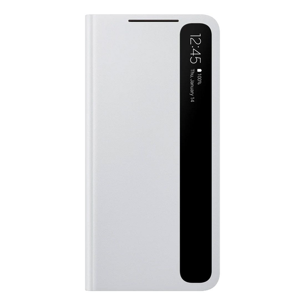 Samsung Galaxy S21 5G Smart Clear View Cover - Light Grey