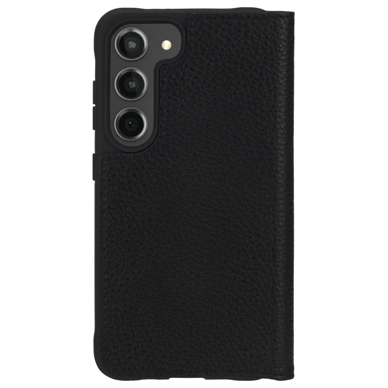 Case-Mate Wallet Folio Case For Samsung Galaxy S23 - Black