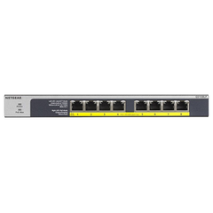 Netgear 8-port PoE+ Gigabit Unmanaged Switch - Grey