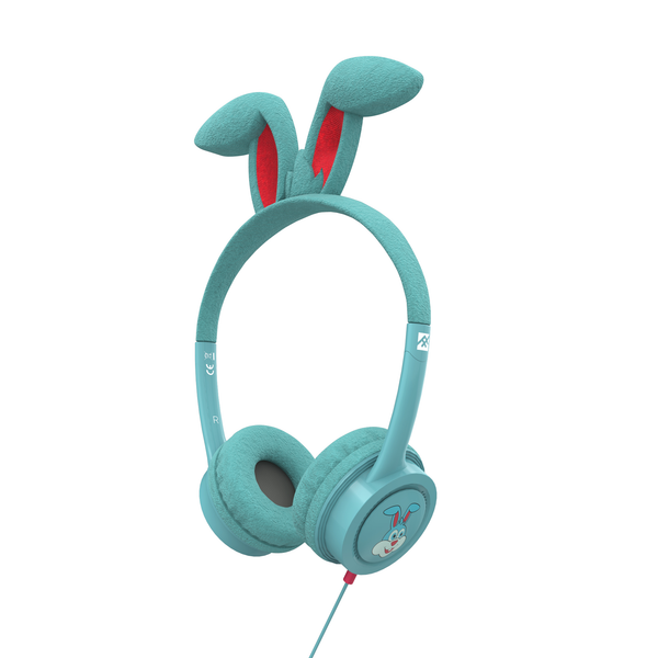 iFrogz Little Rockerz Costume Bunny Headphones - Green