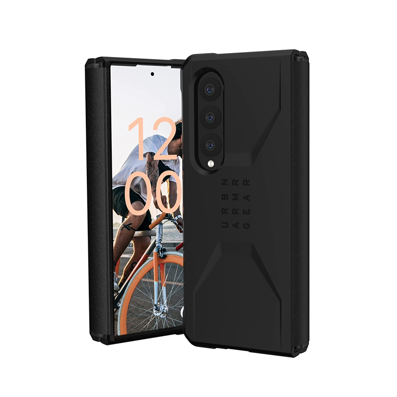 UAG Civilian Case For Samsung Galaxy Z Fold 4 - Black