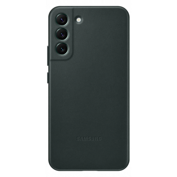Samsung Galaxy S22+ Leather Cover - Forest Green