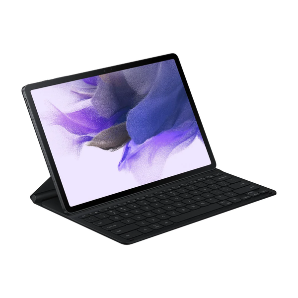 Samsung Galaxy Tab S8+/S7+/ S7 FE 12.4" Book Cover Keyboard -Black