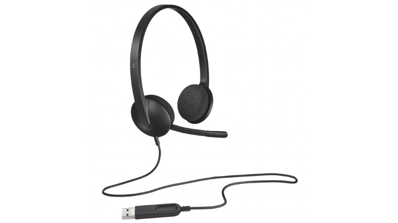 Logitech H340 USB Headset - Black