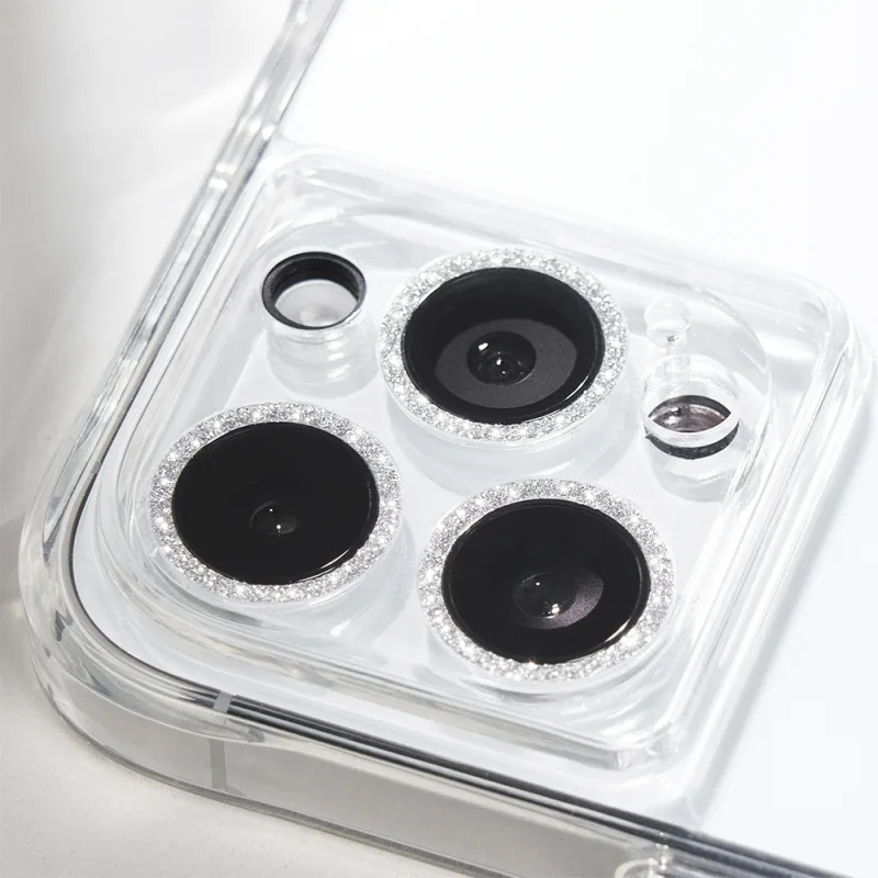 Case-Mate Lens Protector For iPhone14 Pro/14 Pro Max-Sparkle Silver