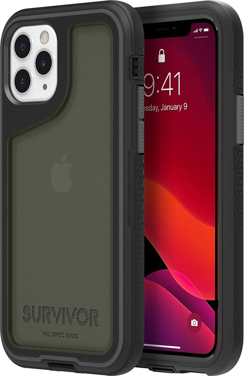 Survivor Extreme Case For Apple iPhone 11 Pro - Black/Grey/Smoke