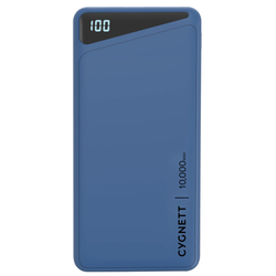 Cygnett ChargeUp Boost 2nd Gen 10K mAh Power Bank - Blue