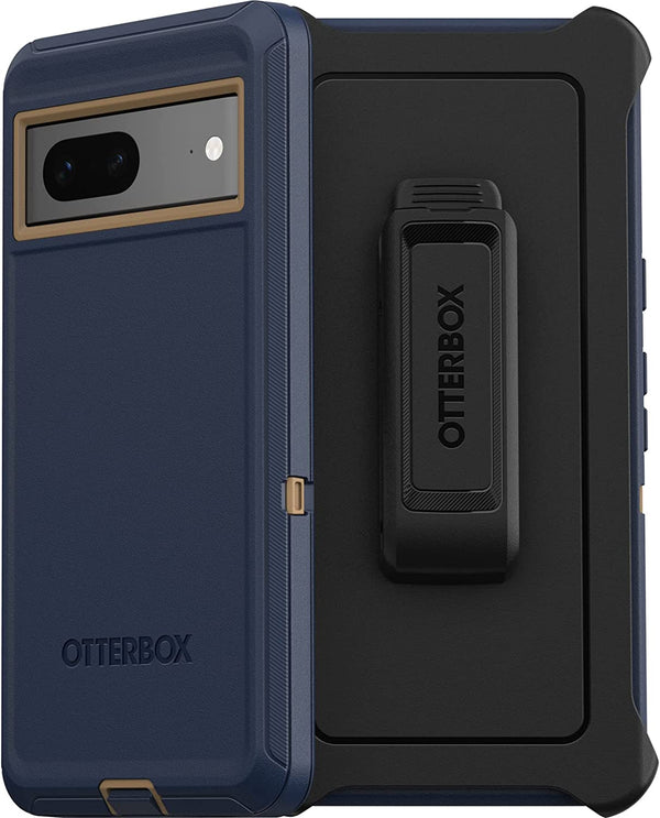 OtterBox Defender Case For Google Pixel 7 - Blue Suede Shoes
