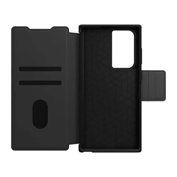 OtterBox Strada Series Case For Samsung Galaxy S22 Ultra - Black