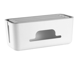 Brateck Cable Management Storage Box - White