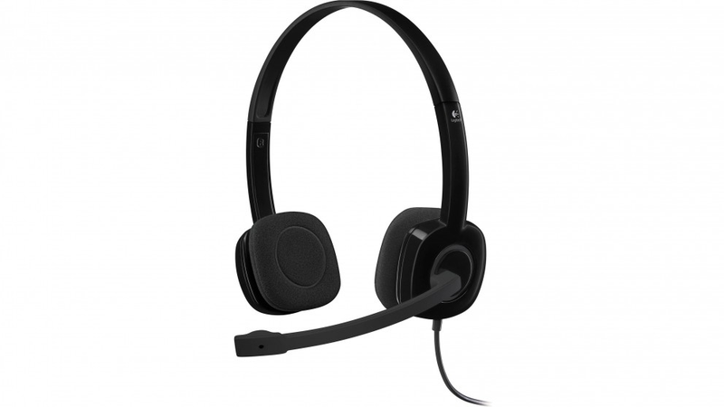 Logitech H151 Stereo Headset - Black